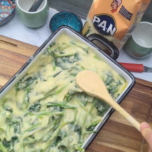 CreamySpinachPolentFullReelUnEditted - frame at 0m48s