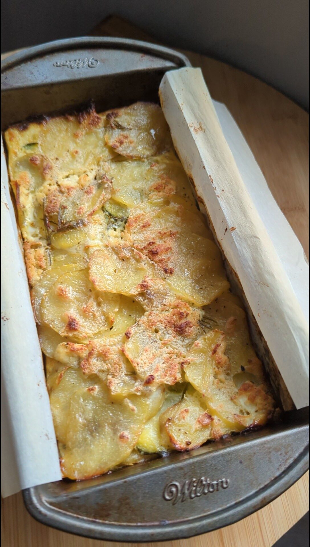 Easy Savory Loaf with Zucchini, Potatoes & Boursin