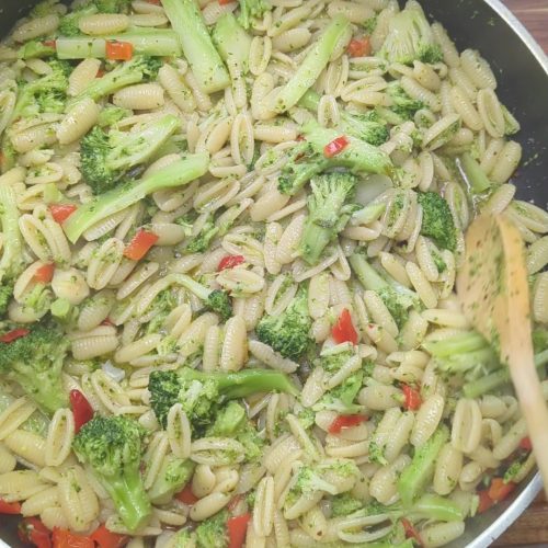 Easy Gnocchi Sardi with Broccoli & Garlic Oil