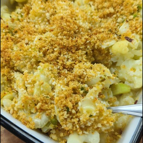 Cauliflower–Fennel Gratin